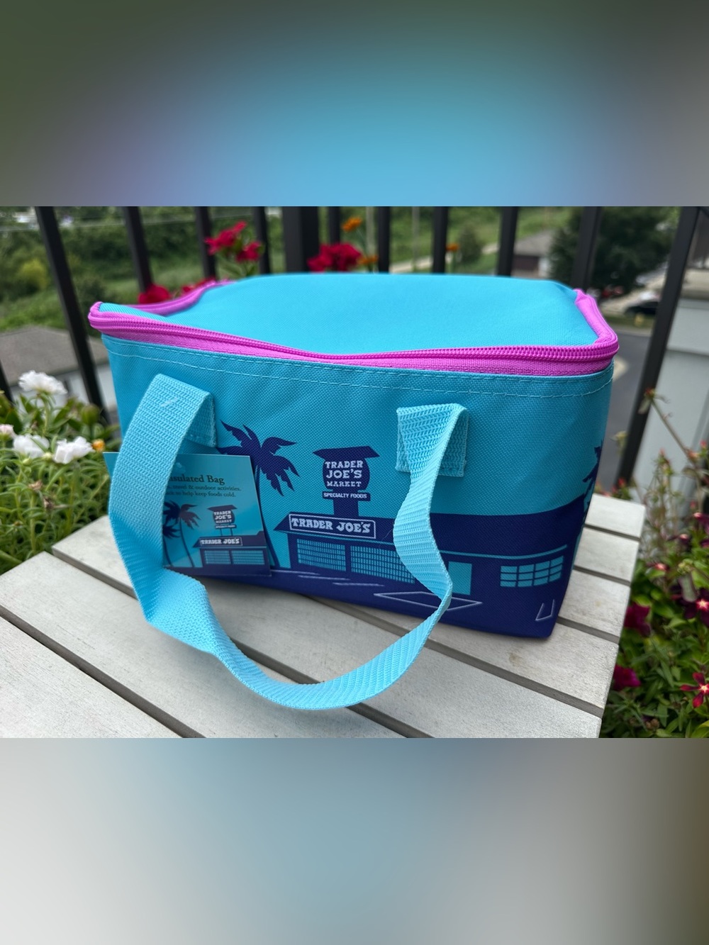 Trader Joe’s Limited-Release Mini Insulated Bag Spring 2026 Blue